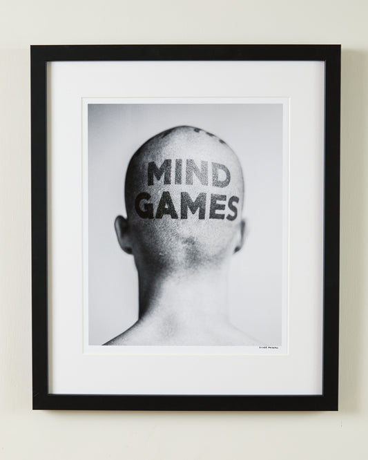 MIND GAMES - 16x20" - Framed