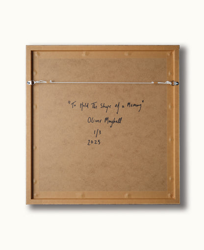 To Hold The Shape Of A Memory